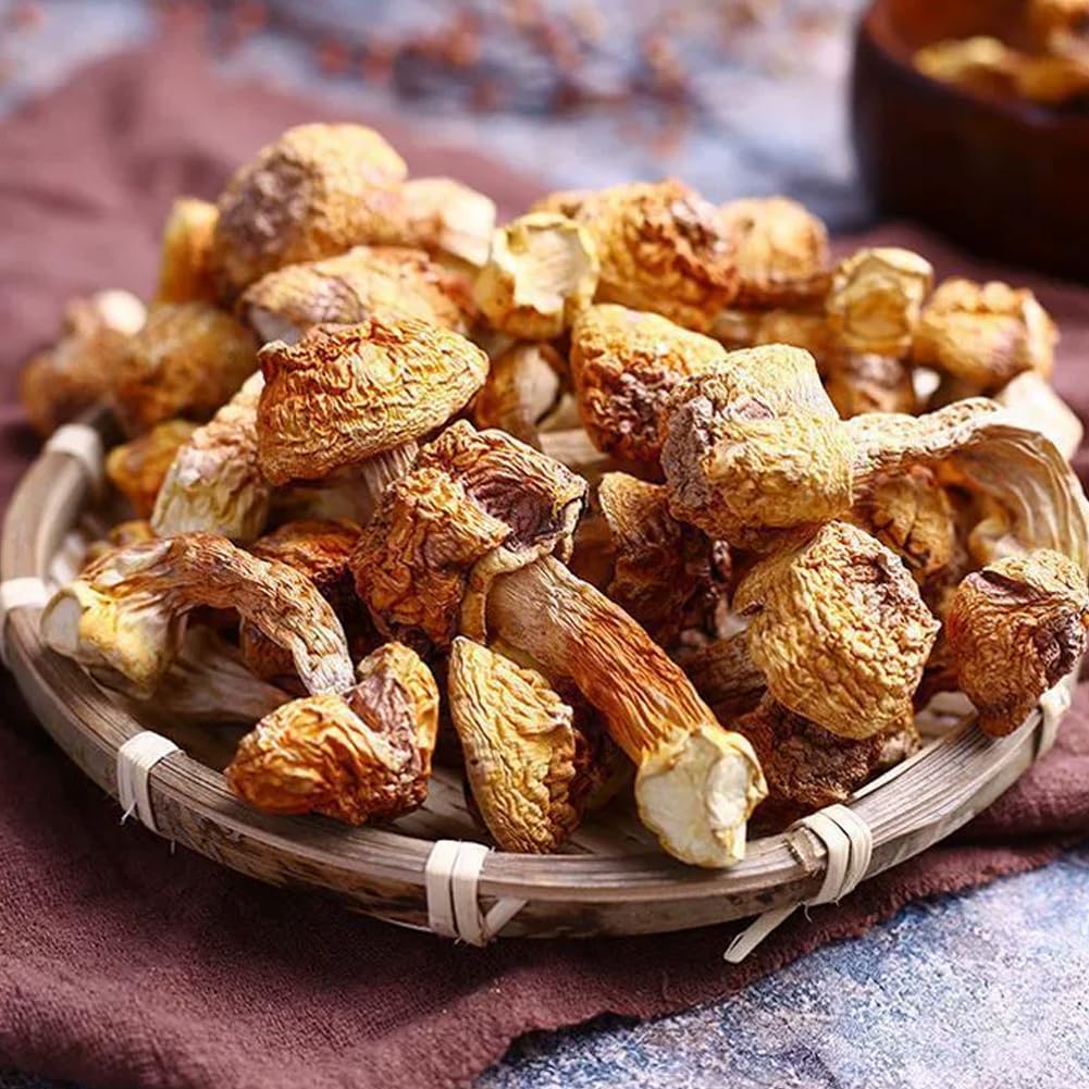 Diamond Getrocknete Steinpilze Ganze Pilze 250g | Premium Shiitake & Steinpilze Getrocknet | Pilze Getrocknet Ganze | Ideal für Suppen, Saucen und Reisgerichte