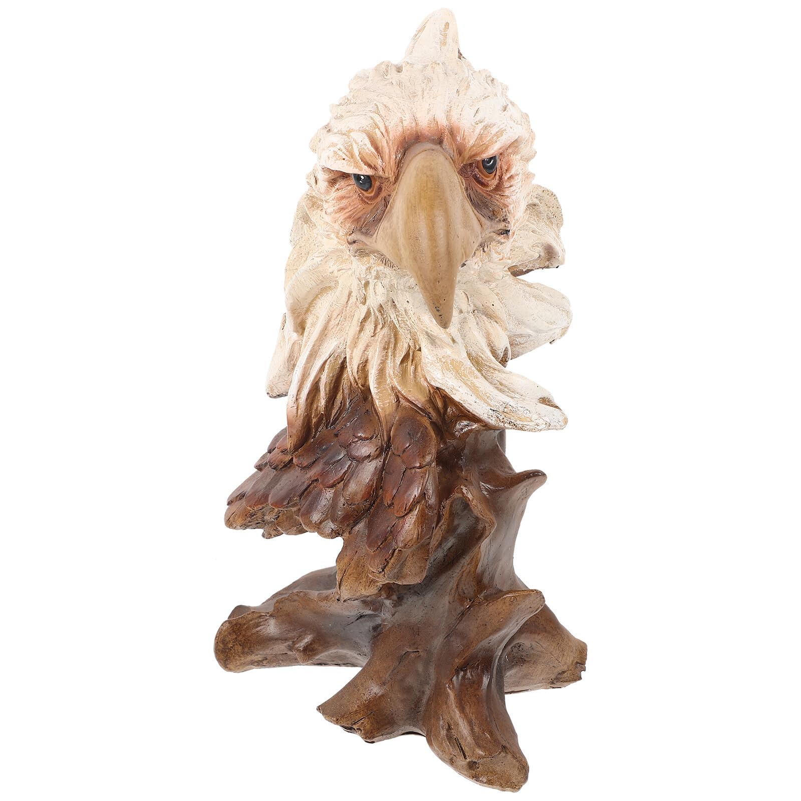 Sculpture aigle en résine pour valoriser votre espace de travail ou buffet de salon