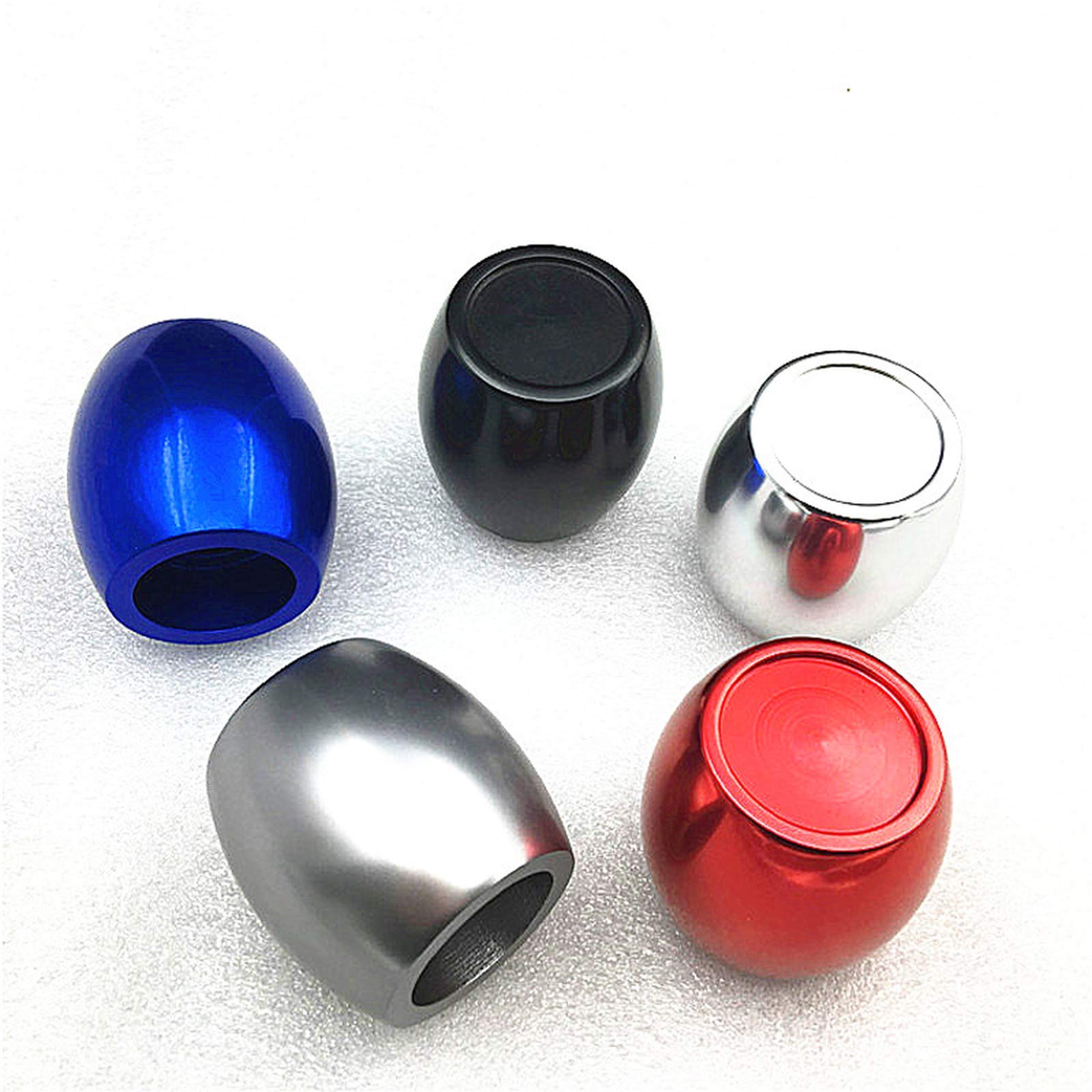 Universele 5/6/10 Speed ​​Auto Aluminium Manual Pookknop Stick Handgeschakelde Versnellingspook Lever Shifter knop Auto Versnellingspookknop (Color : 5-speed 2