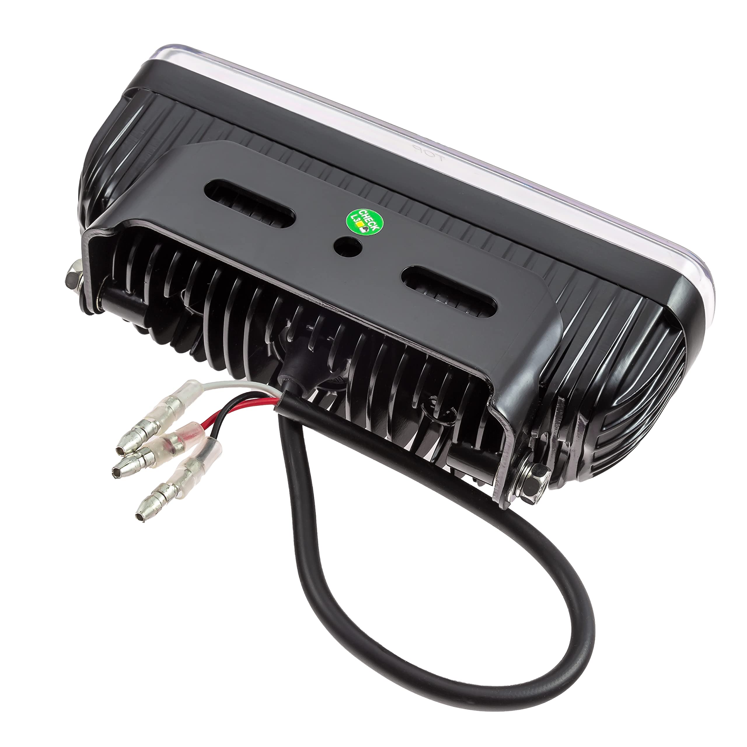 Światła LED do jazdy dziennej z 4 przezroczystymi diodami LED, certyfikat E