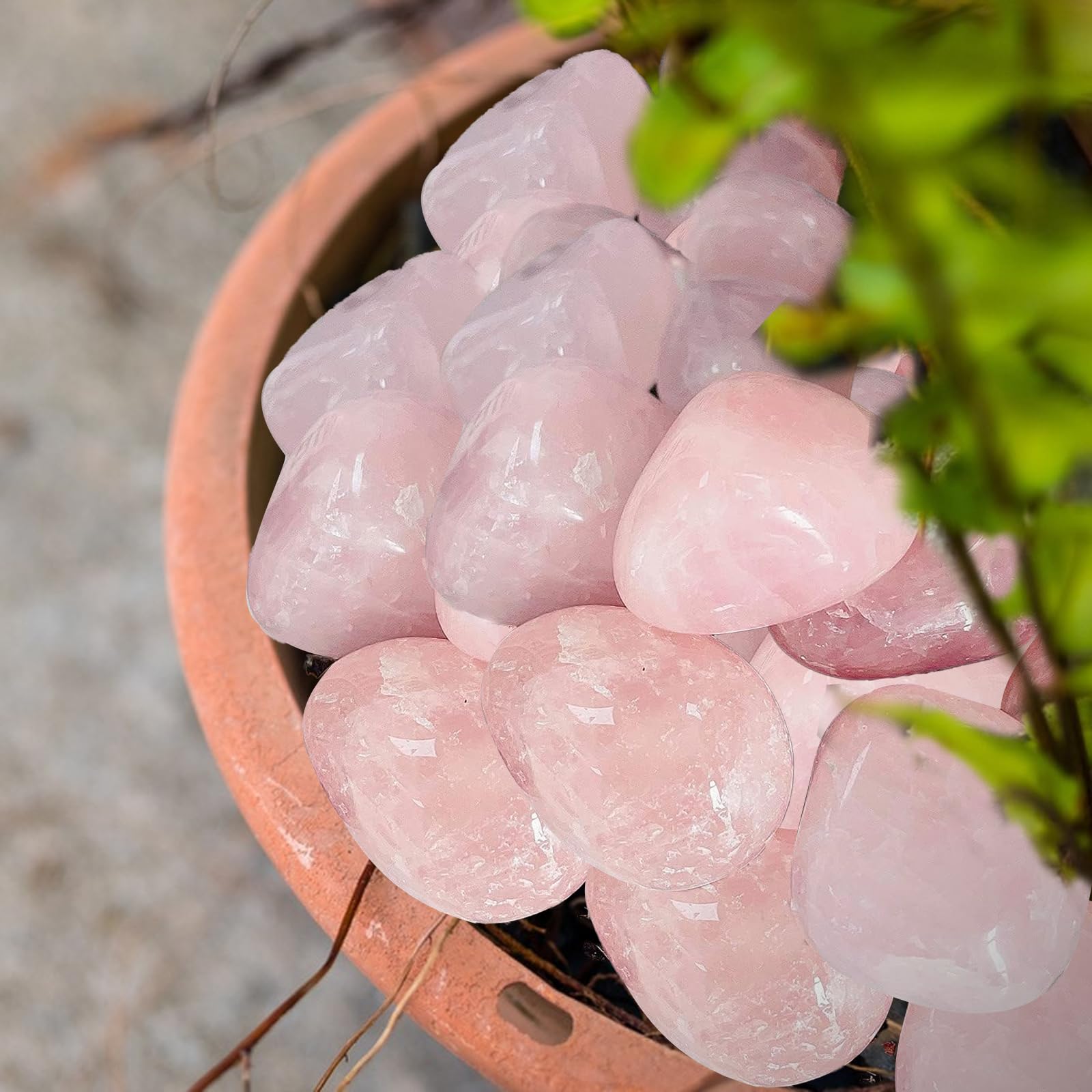 Quarzo Rosa Pietra Naturale Quarzo Rosa Trasparente Pietre di Quarzo Rosa Naturale Quarzo Rosa Trasparente, 2-3cm Quarzo Rosa Set da 100g di Quarzo Rosa Pietra Naturale （Numero Casuale）