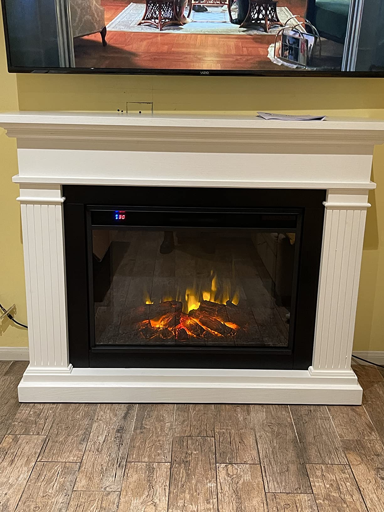 36/mo Finance Real Flame Centennial Grand Electric Fireplace in