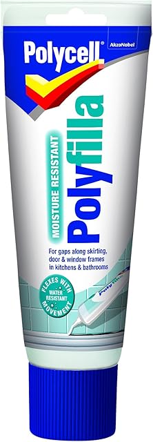 Polycell 20216 Ready Mixed Tube Moisture Resistant Polyfilla, 330 g - White