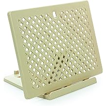 Plastik Rahle - Pratik Rahle - Masa  st  Rahlesi - Kitap Okuma Stand  - Krem