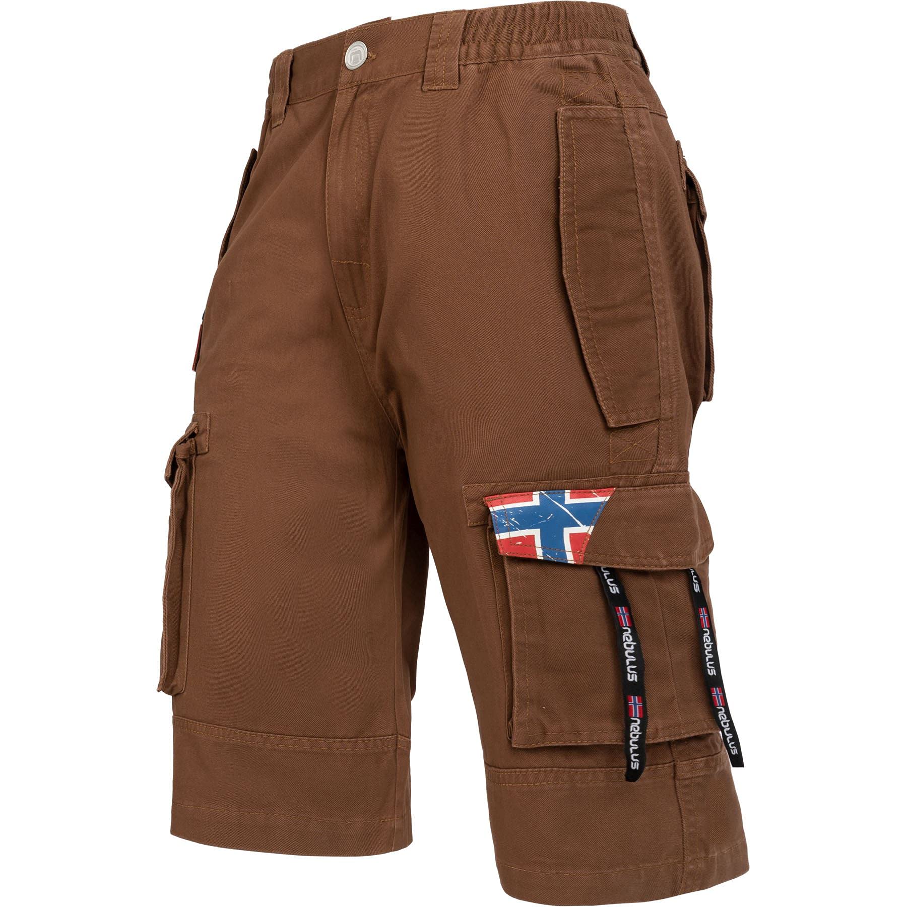 Nebulus Herren Cargo Short BOODY, Sommer Hose, Herren mit 6 Taschen