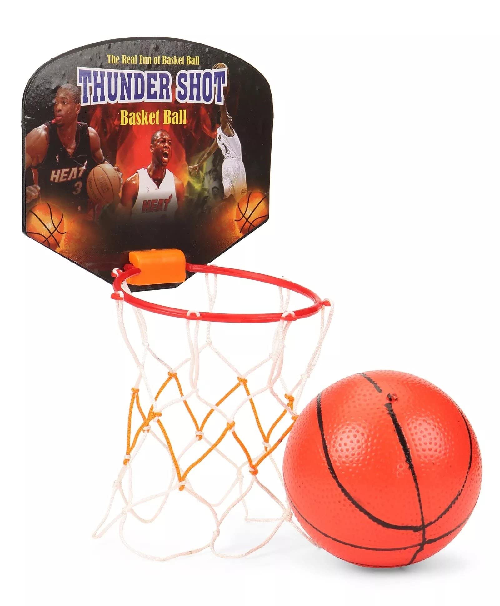 Ratna's Sporty Thunder Shot Basket Ball for Kids, Multicolor