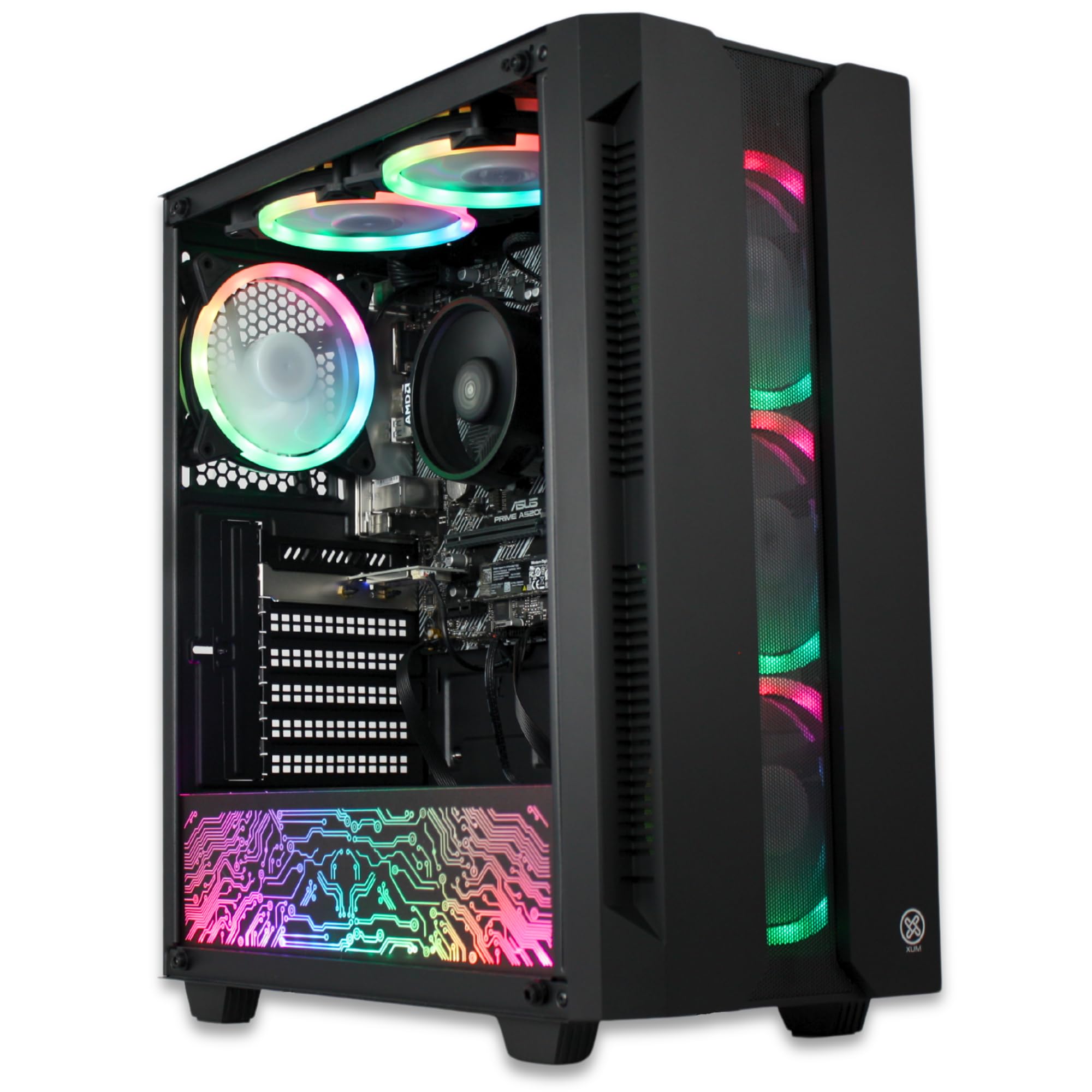 XUM Elite Prebuilt Gaming PC: AMD Ryzen 5 5600G