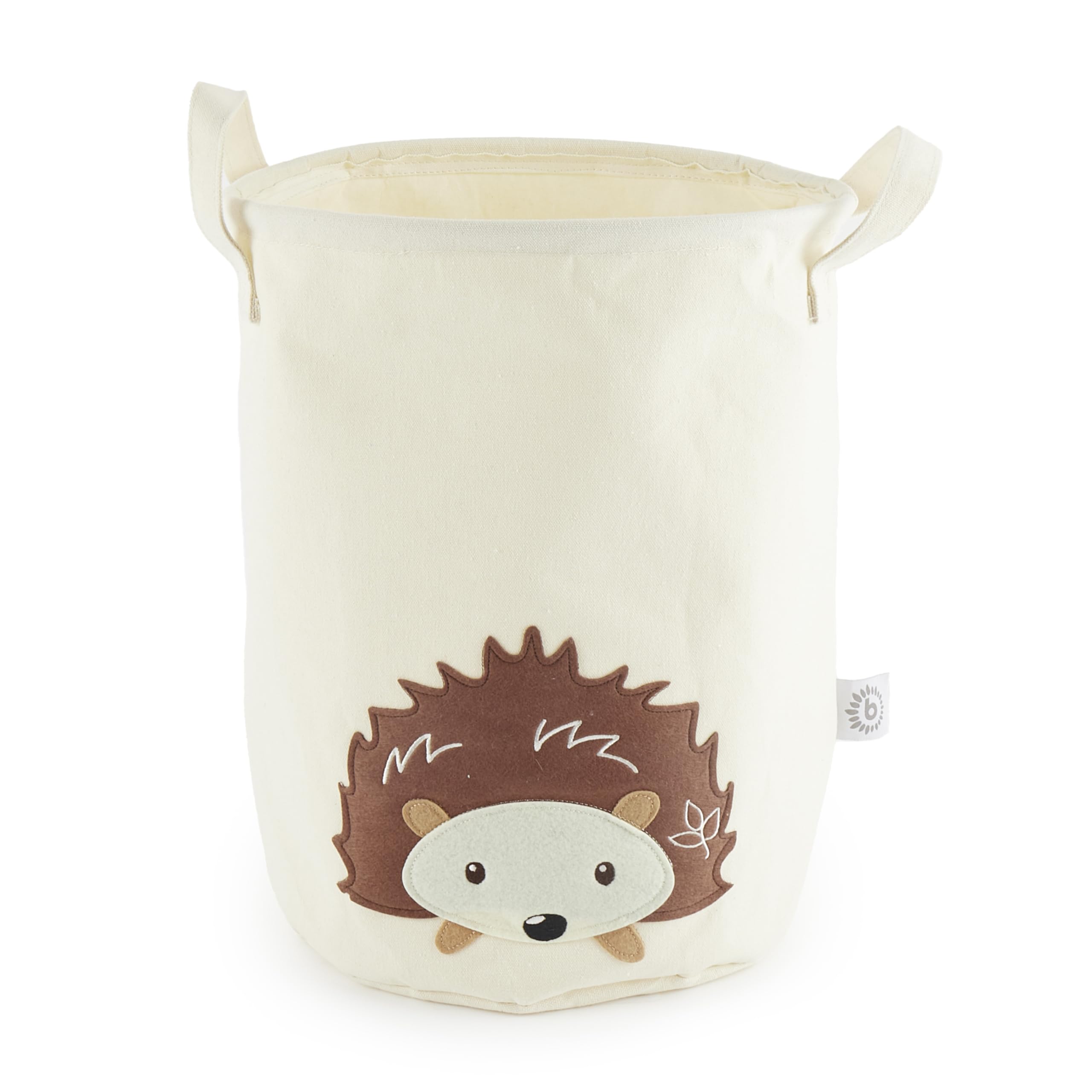 Bieco Women's Hedgehog Laundry Basket Baby Large Storage Basket Children Cotton And Water-Repellent Storage Nursery Laundry Basket Children's Room Girls Toy Basket