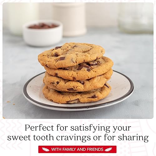 Miniatura 6 de David's Cookies Paquete de 9 galletas con chispas de chocolate sin gluten, galletas gourmet sin conservantes añadidos, postre fresco de panadería,