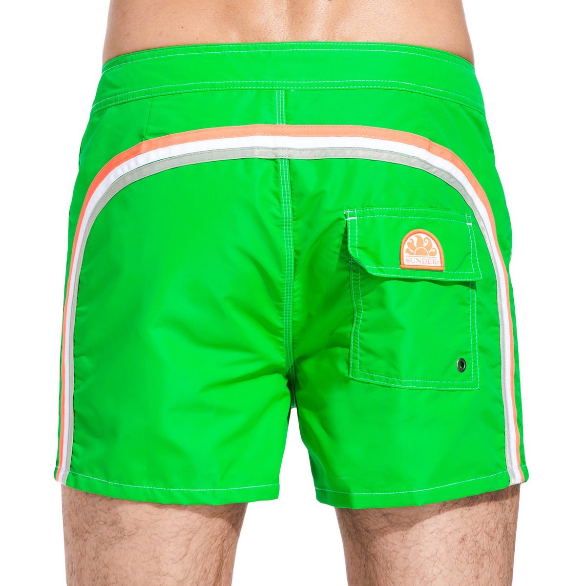 Costume mare Low Rise con arcobaleno posteriore Sundek colore Verde tg. 27