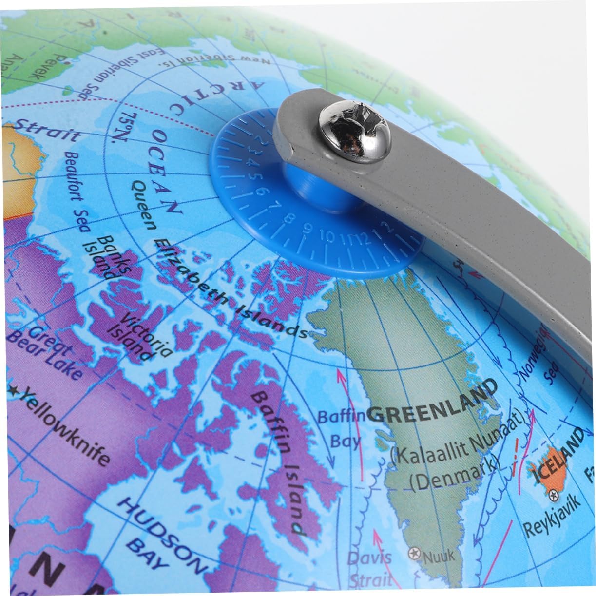 ERINGOGO Educational World Map Piggy Bank for Boys and Girls Coin Money Bank Savings Box