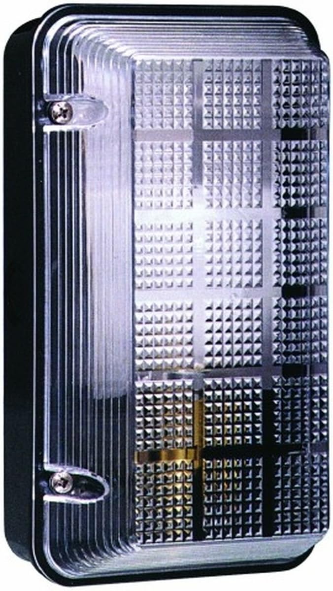 Black Bulkhead Light Fitting