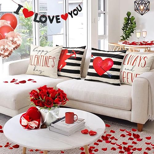 Miniatura 6 de Fundas de almohada decorativas para el 4 de julio, 12 x 20 pulgadas, Día de la Independencia, para decoración del hogar, sala de estar, dormitorio,