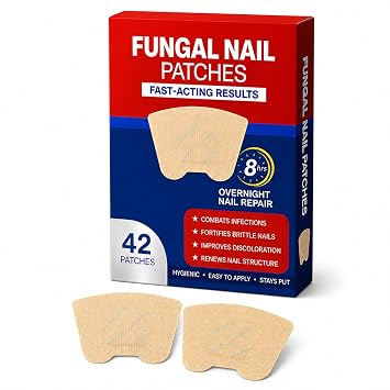 Toenail Repair Patches for Damaged Nails, Waterproof Invisible Nail Protection Patch for Cracked Broken Split Toenails, Thin Comfortable Toe Nail Cover for Women Men, 42 PCS