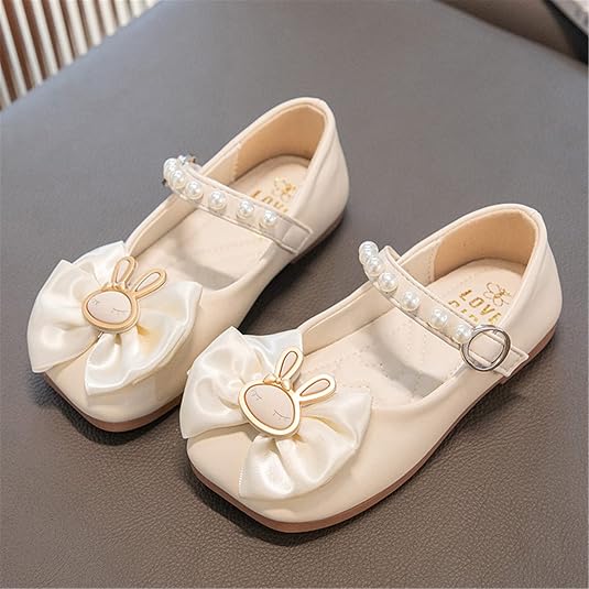 Chaussures Plates Mary Jane Pour Fille - Bout Fermé, Antidérapant, Confortable - Printemps Automne - Taille 21 à 36 EU - 9