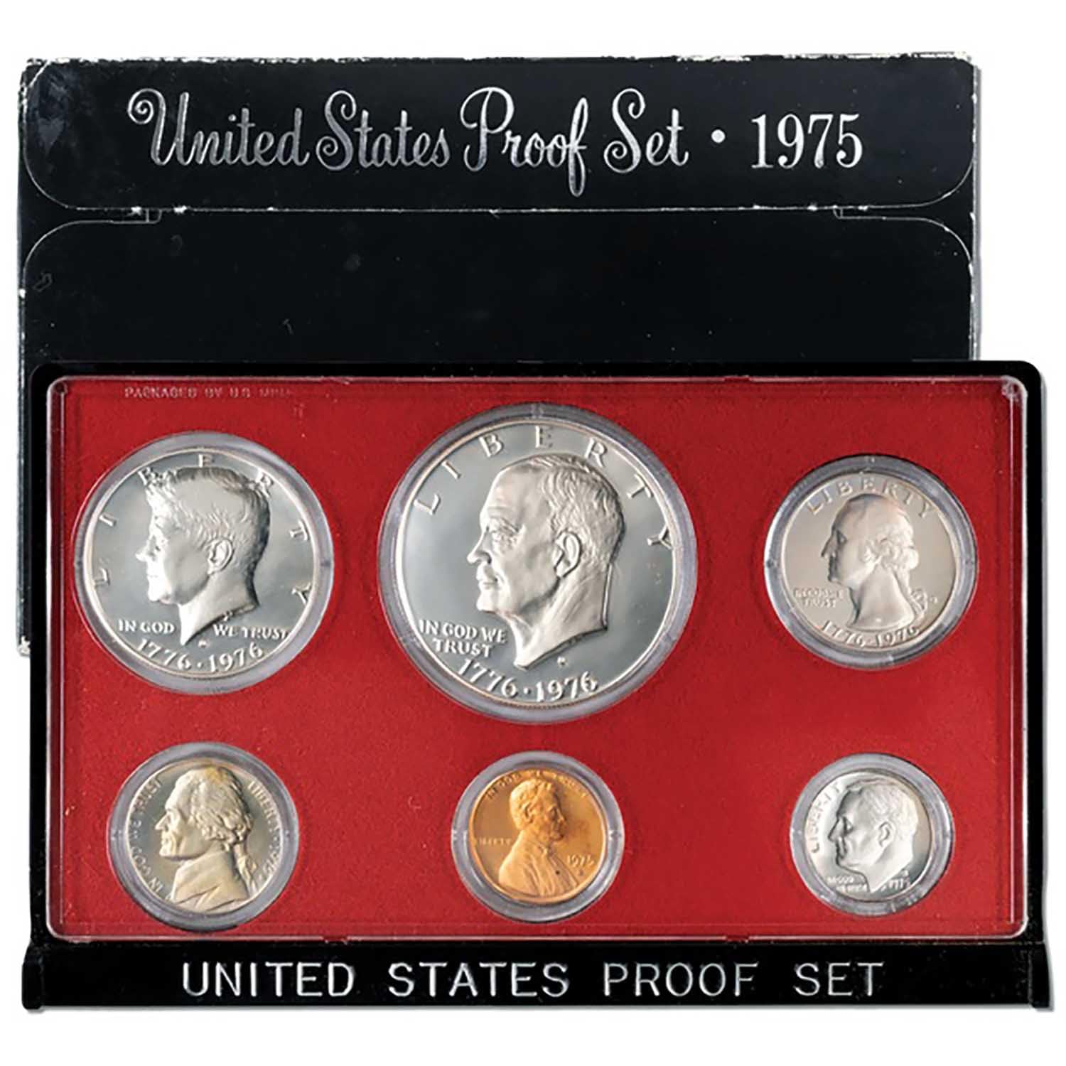 1975 United States Mint Proof Set Original Government Packaging