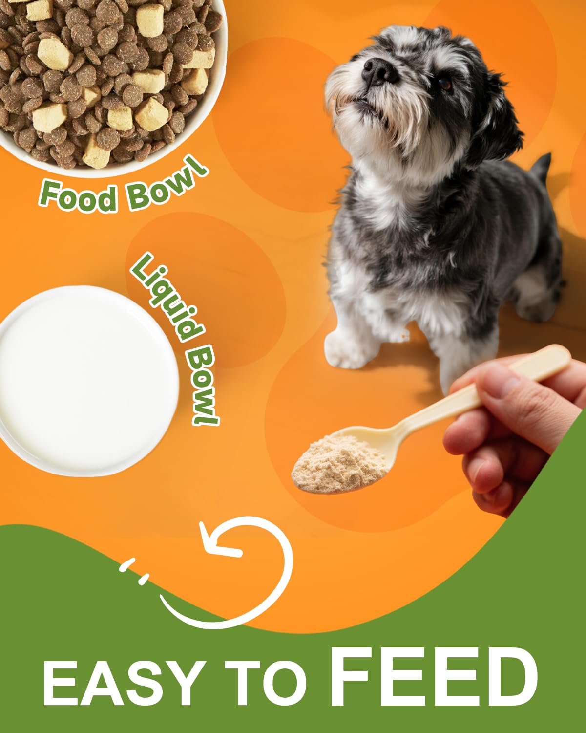 Pumpkin for Dogs - Organic Dog Pumpkin Powder - Daily Support Digestion, Diarrhea, Constipation, Upset Stomach - with Apple, Cranberry, Probiotics, Amino Acid - Urinary, Joint, Skin, Immune Health - image 5