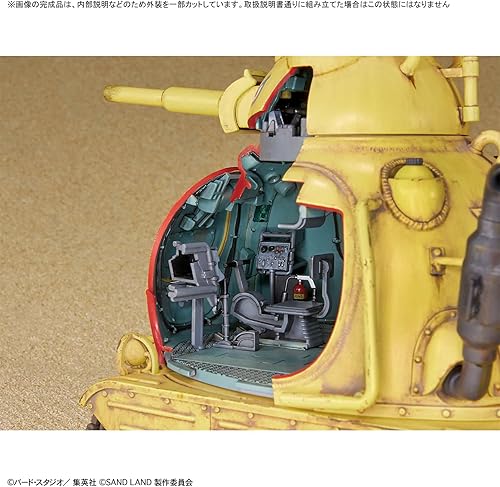 Miniatura 21 de Bandai Hobby - Sand Land - Sand Land Tank 104, Bandai Spirits - Kit de modelo a escala 1/35