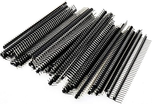 Right Angle Pin Header 40Pin Single Row 2.54mm 50Pcs