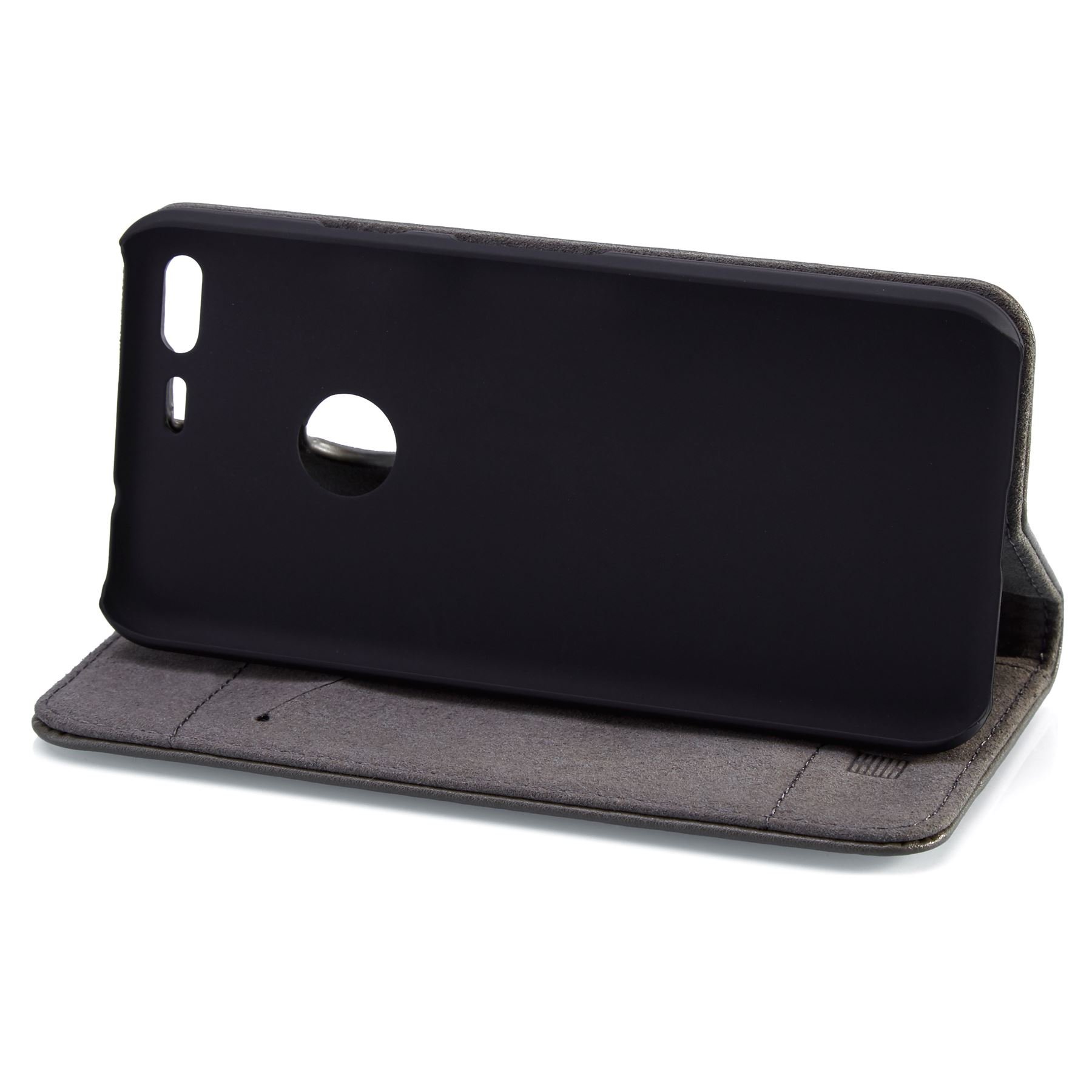 FMPCUON Cover per Google Pixel 7 Pro, Premium Pelle PU Portafoglio Flip fondina in pelle Custodia [Chiusura Magnetica] [Slot per Scheda] [Supporto Stand] per Google Pixel 7 Pro - Rosa