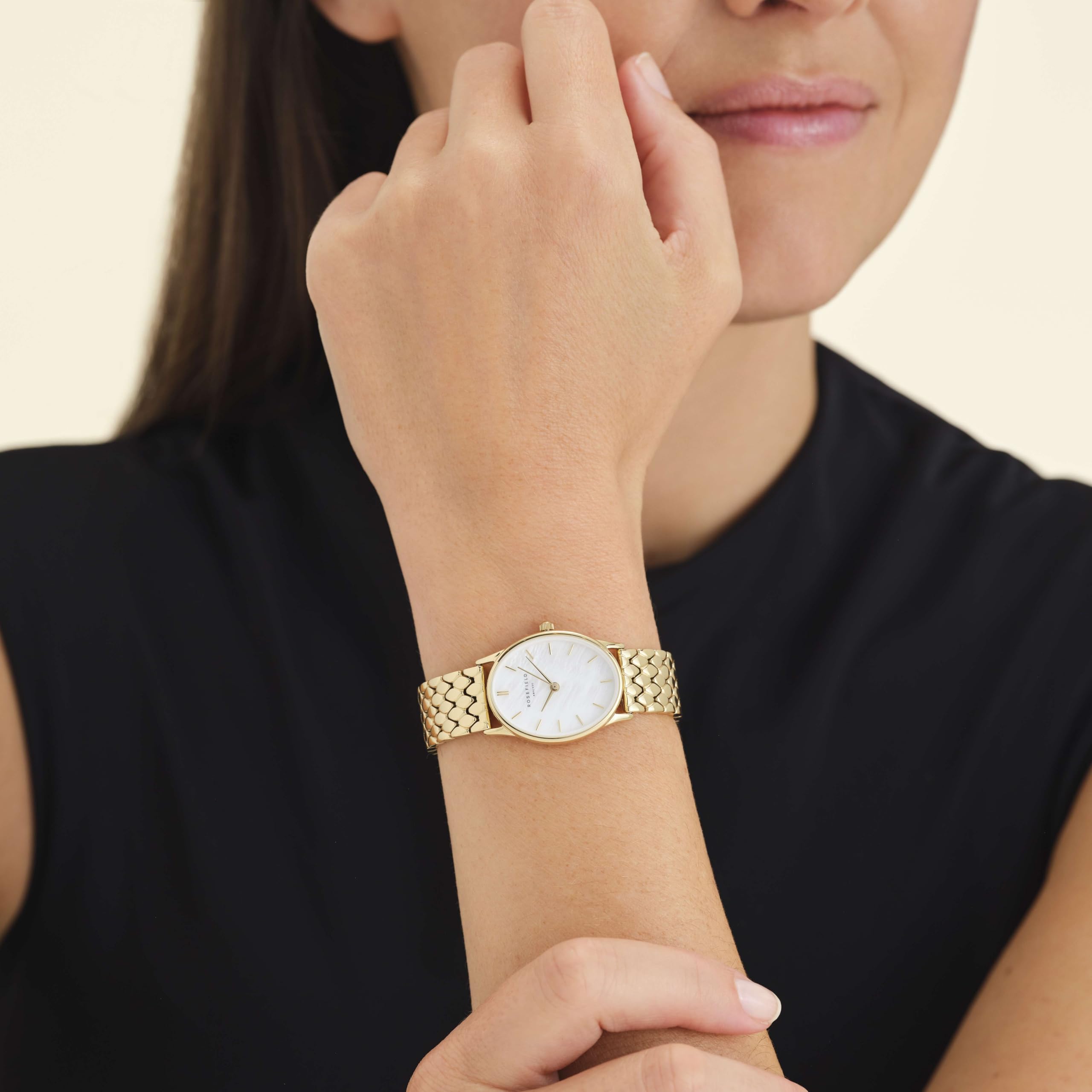 Rosefield Oval Orologio Donna 24x29 mm