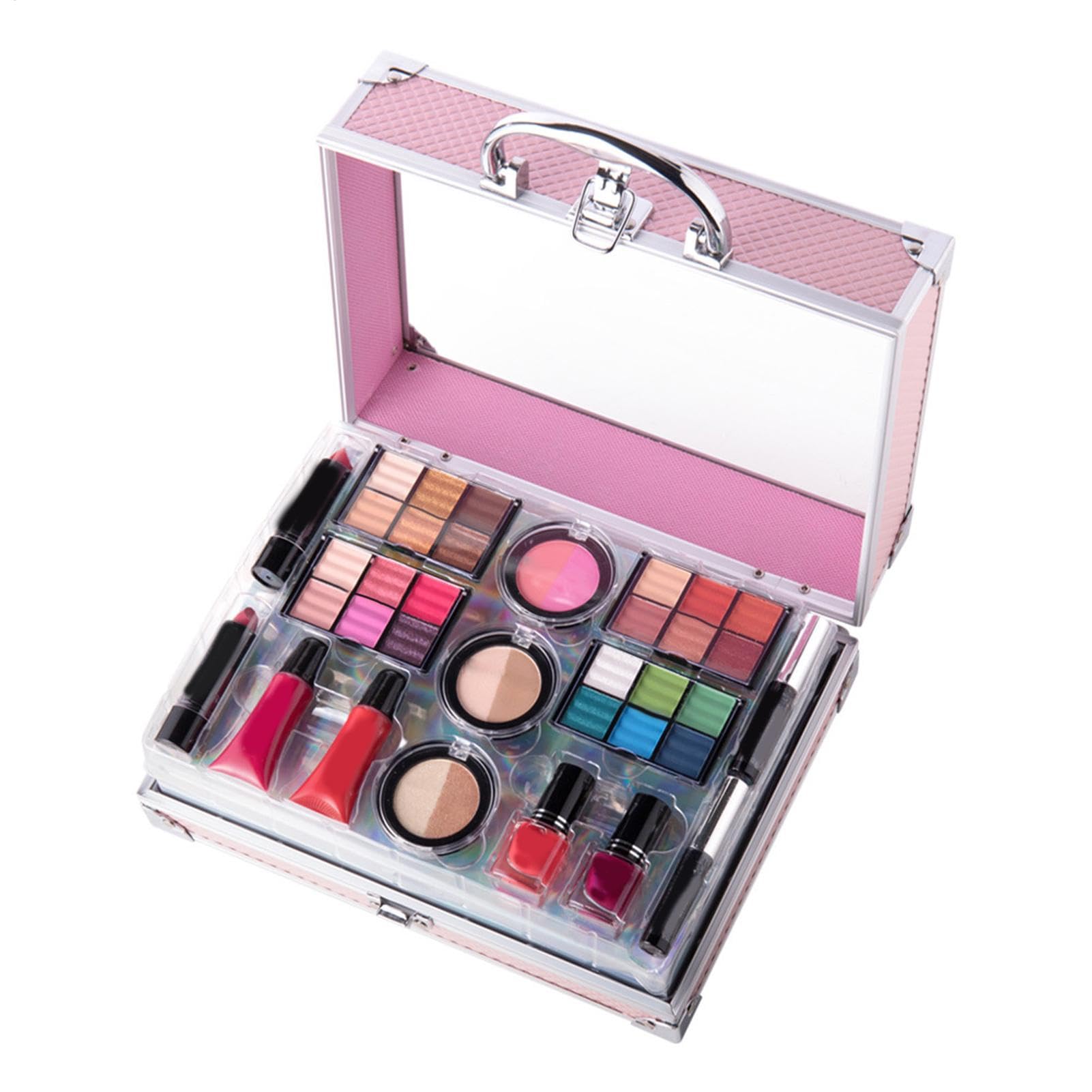 Set di trucco per le donne,set di trucco per le donne, kit di trucco opaco a lunga durata Kit di trucco impermeabile, il set completo include mascara, ombretto, u | Set Trucco Principianti per Casa, Vacanze, Ufficio, Viaggi di Lavoro, Palco, Eventi e Fest