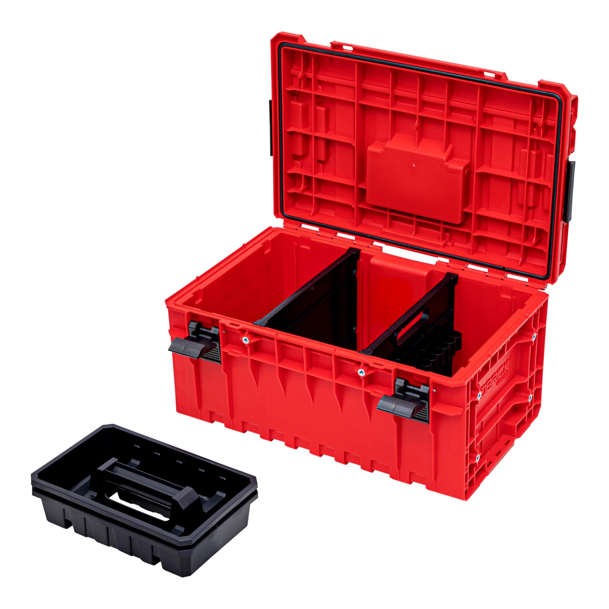 Toolbrothers RHINO ONE 350 2.0 Vario RED ULTRA HD Custom walizka narzędziowa organizer modułowy 585 x 385 x 320 mm 38 l można układać w stos IP66