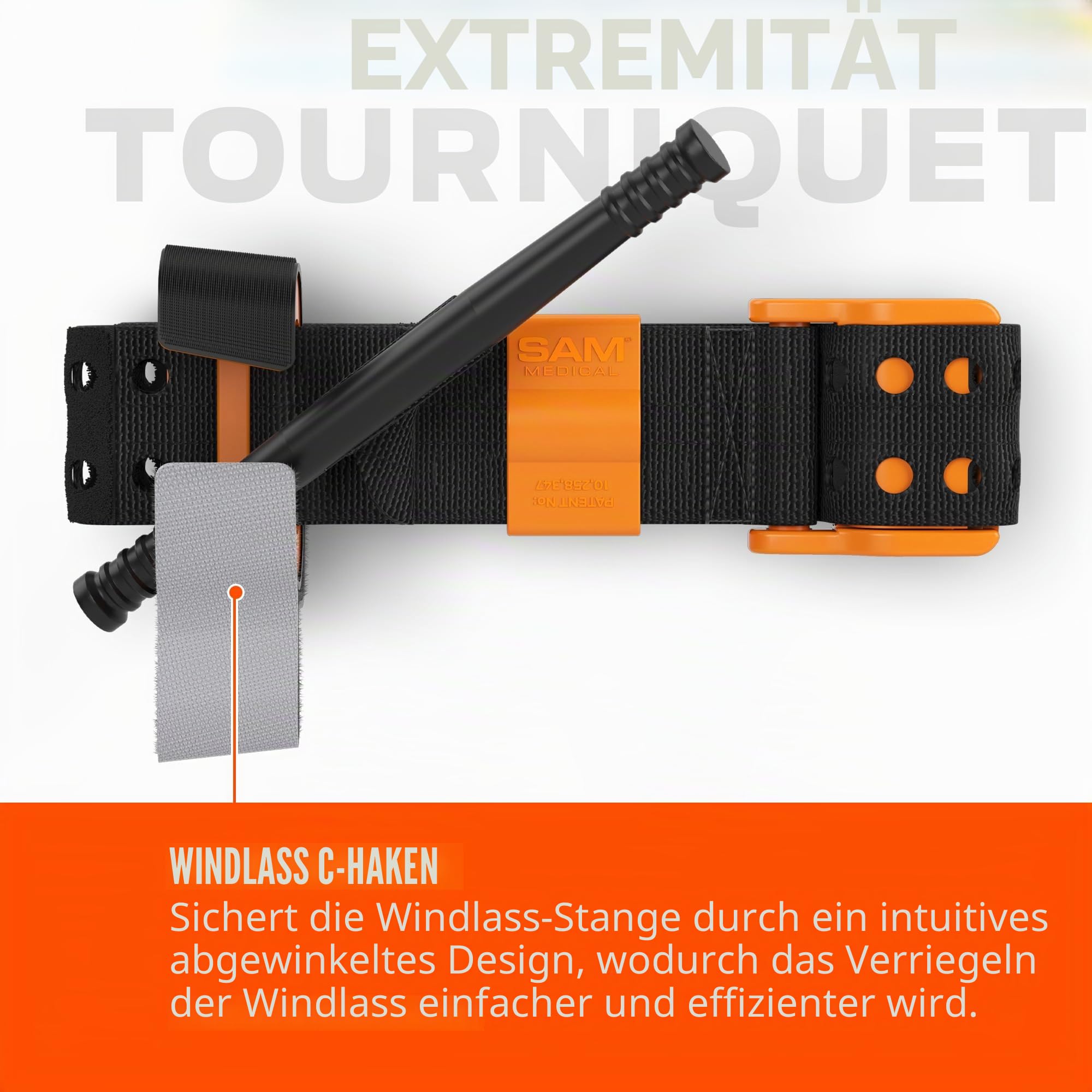 Sam XT Tourniquet, Schwarz