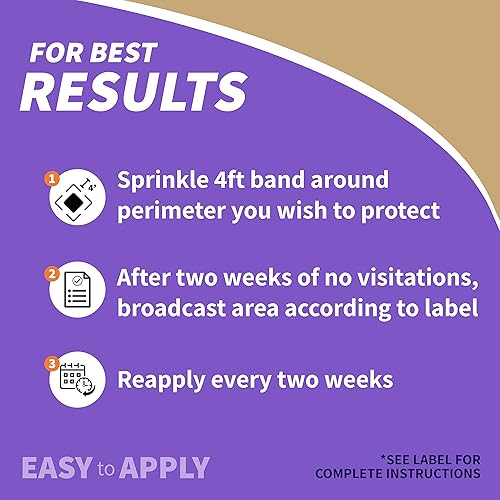 Miniatura 4 de Bonide Váyate Gránulos repelentes de conejos perros y gatos 3 libras listos para usar mantén a los perros fuera del césped jardín mantillo y macizos
