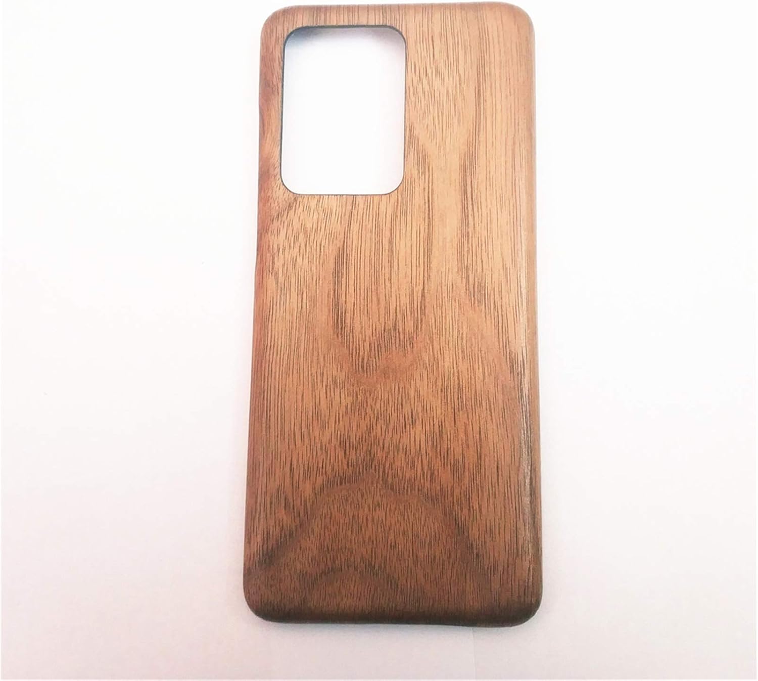DAYJOY Wood Case Compatible with Huawei P40- Ultra Thin Ultra Light Slim Genuine Real Natural Hard Wooden Aramid Fiber Protective Hybrid case Cover(Walnut)