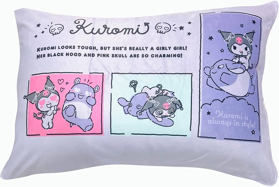 Amazon｜MORIPiLO サンリオ 枕カバー クロミ (とろける肌触り なめらか