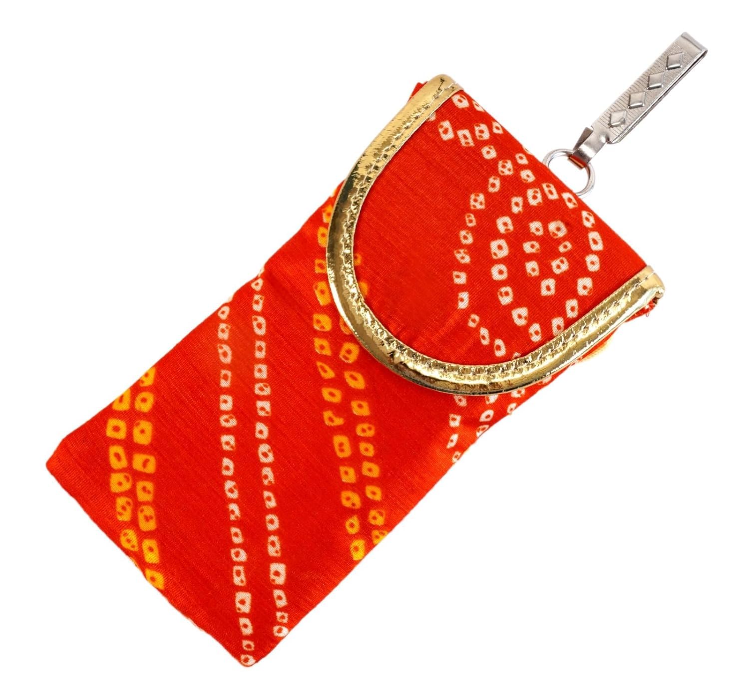 Womens Mobile Pouch Cover Designer Multicolor Handmade Ethnic with Sling and Clip (Blue) (B0CV5R349V) Amazon Price History, Amazon Price Tracker