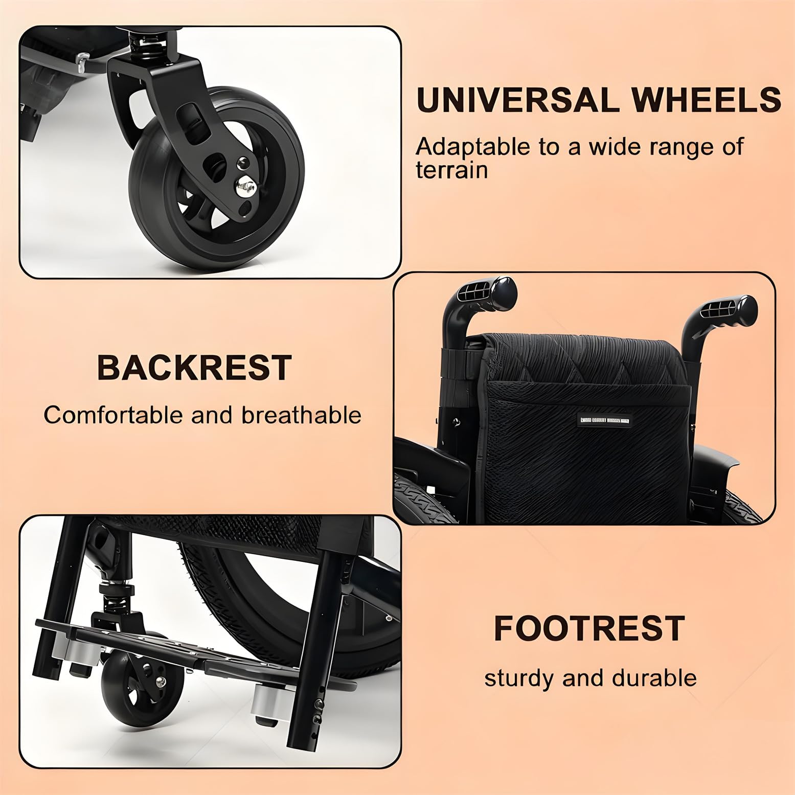 Silla de ruedas deportiva de carreras con estructura ligera 40cmSeat | Silla de ruedas manual para carreras de baloncesto, tenis y atletismo. Rígida y autopropulsada para adultos mayores.