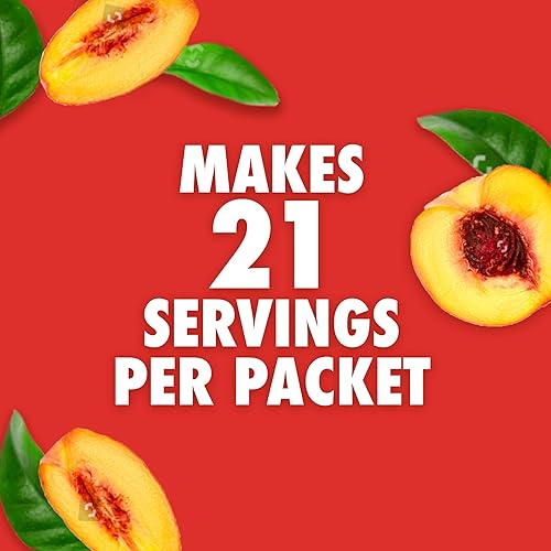 Miniatura 5 de Kool-Aid Twist Peach Drink - Mezcla de bebida en polvo endulzada, 8.6 onzas, paquete de 12