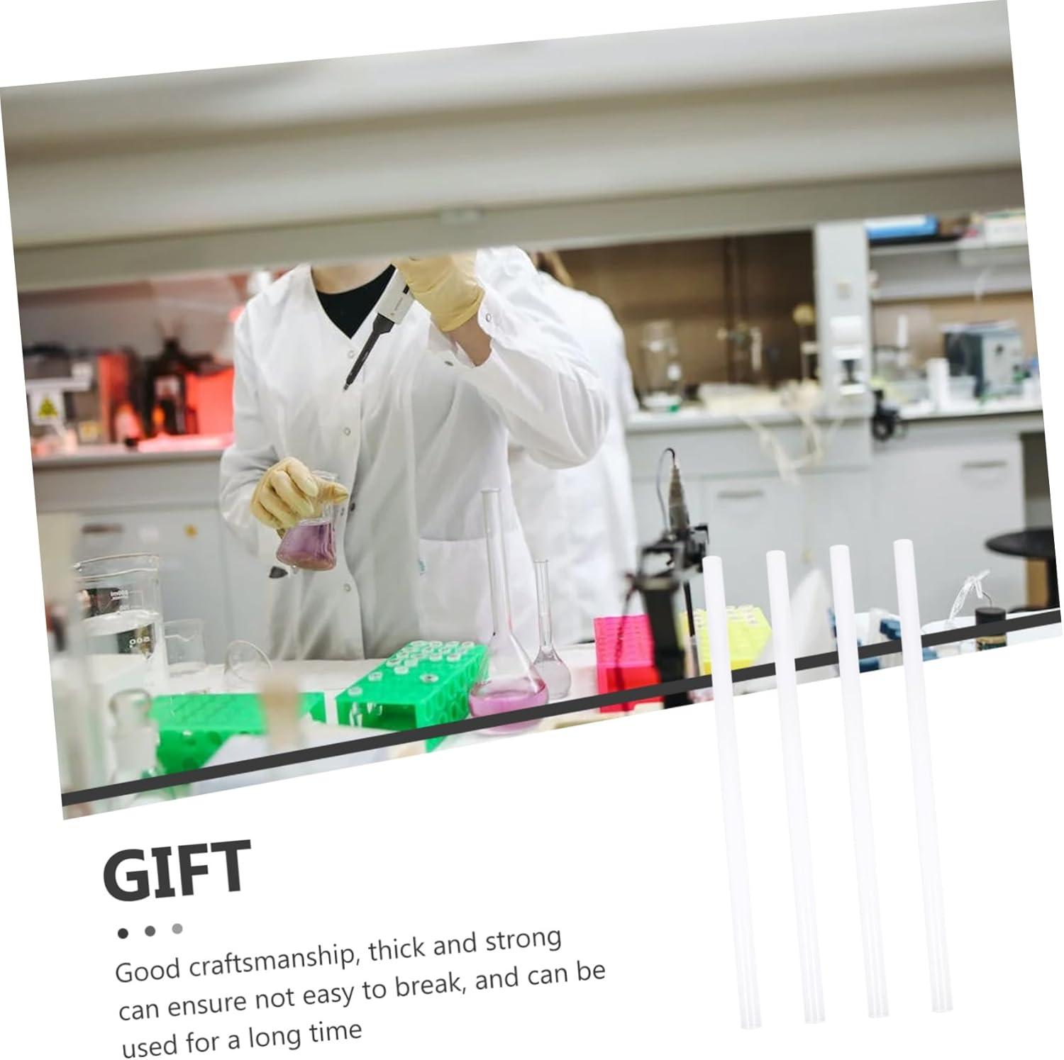 Gatuida 8pcs Pvc Hard Tubes Rigid Transparent Craft Tubing for Projects Impact-resistant Pvc Round Pipes for Indoor and Outdoor Use Outer Inner