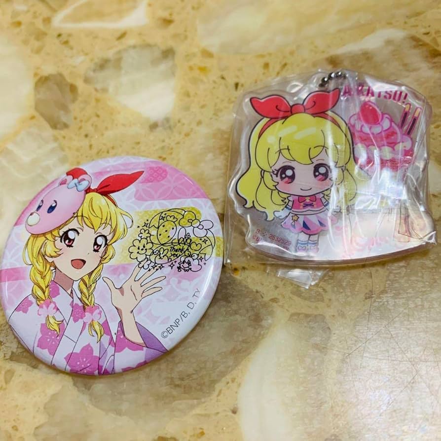 アイカツ！おうちde サマーパーティー！ 缶バッジコレクション 星宮いちご Amazon | アイカツ!星宮いちご アクキーおうちde サマー
