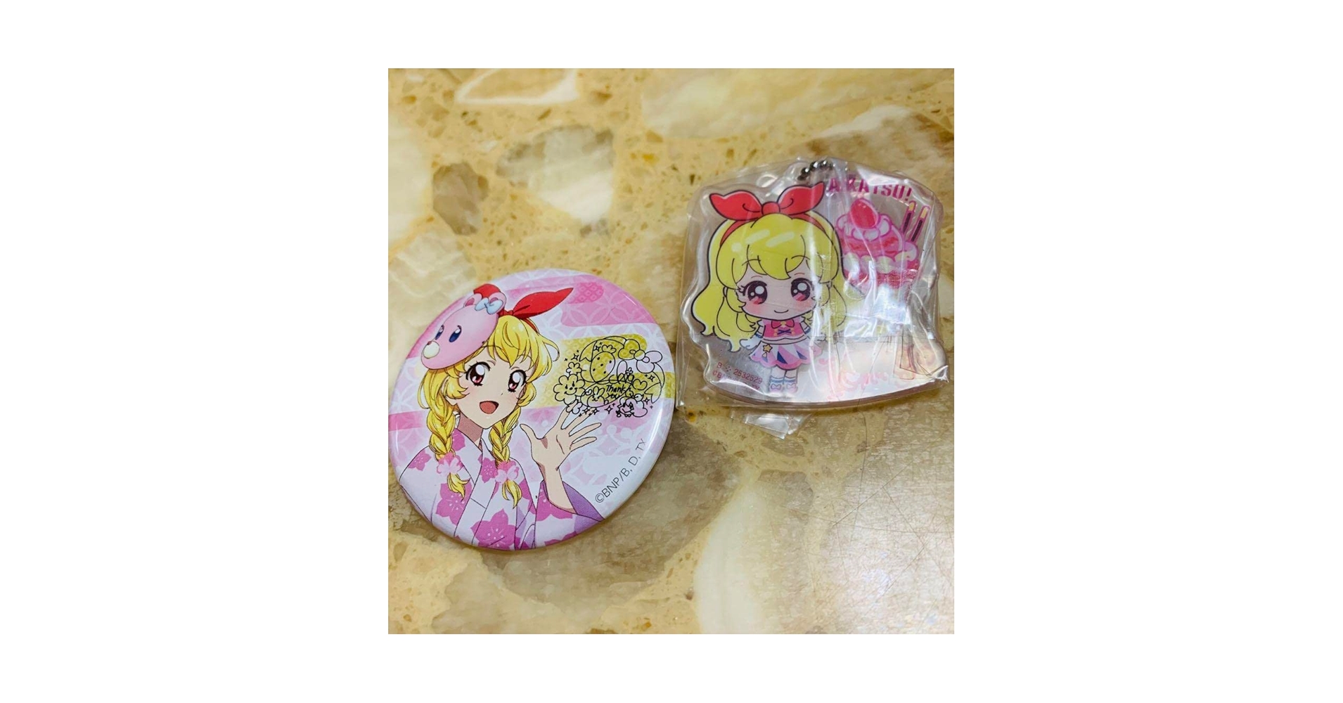 Amazon | アイカツ!星宮いちご アクキーおうちde サマーパーティー 缶