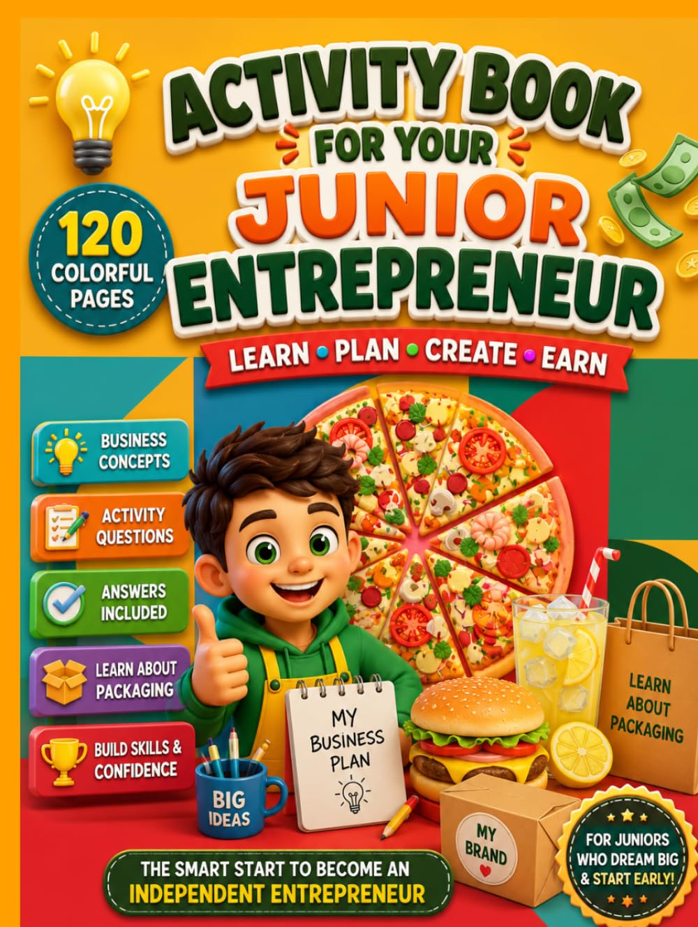 My Junior Entrepreneur: Become a Independent Junior Entrepreneur - Plan your Business - Create your Logo - Learn Business Concepts.