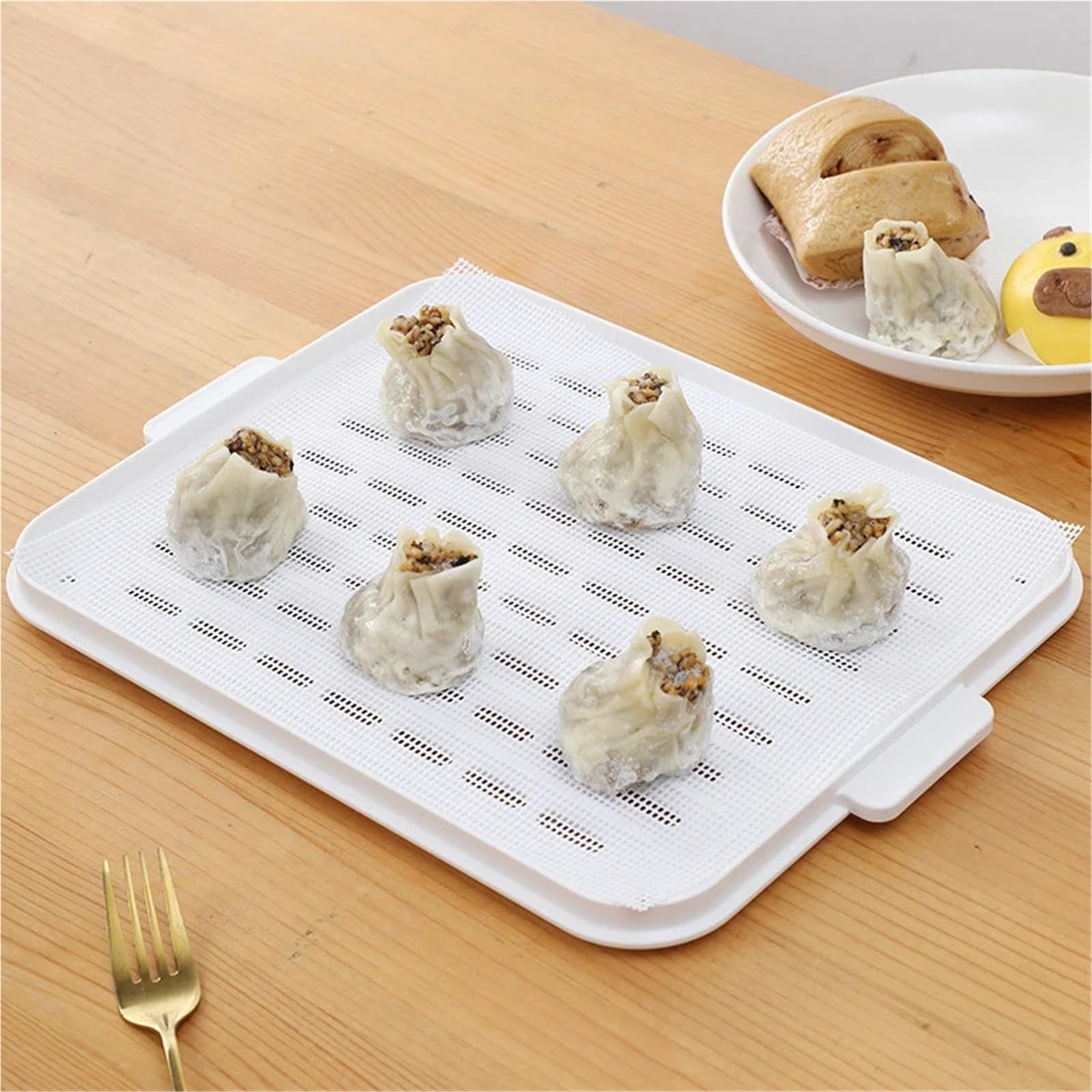 10 Stück Silikon-Quadrat-Dampfgarer-Netzpad – Antihaft-Backmatte, Wiederverwendbare Dörrblätter for Lebensmittel, Obsttrockner, Küchenzubehör Für Küche & Kochen | 50cm