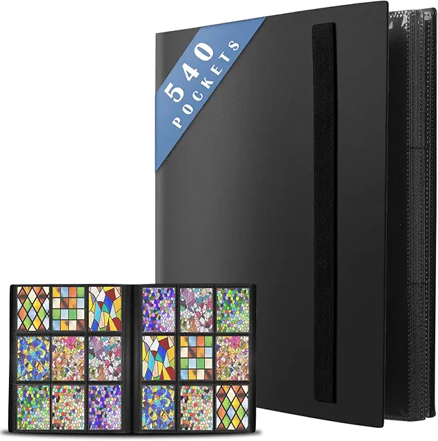 Raccoglitore per Figurine da 540 Carte - Album Protettivo per Pokemon, Yu-Gi-Oh, MTG