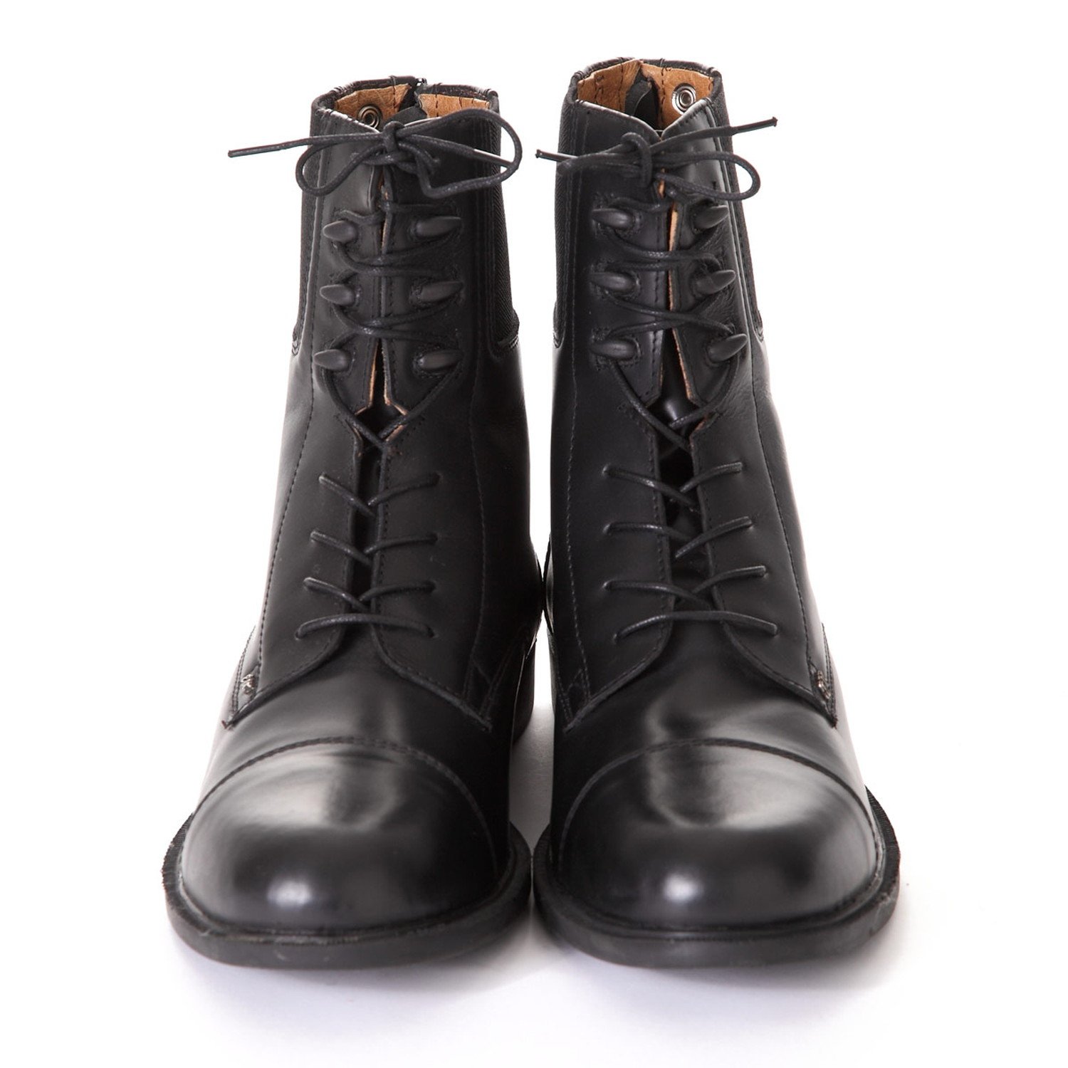Unbekannt Schnürstiefelette Belfort, Schwarz, 41
