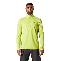 Helly Hansen Hommes Pull HP 1/2 Zip 2.0, Cyber Lime