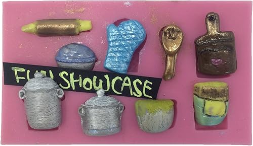 Miniatura 2 de FUNSHOWCASE Molde de silicona para repostería, arcilla, manualidades