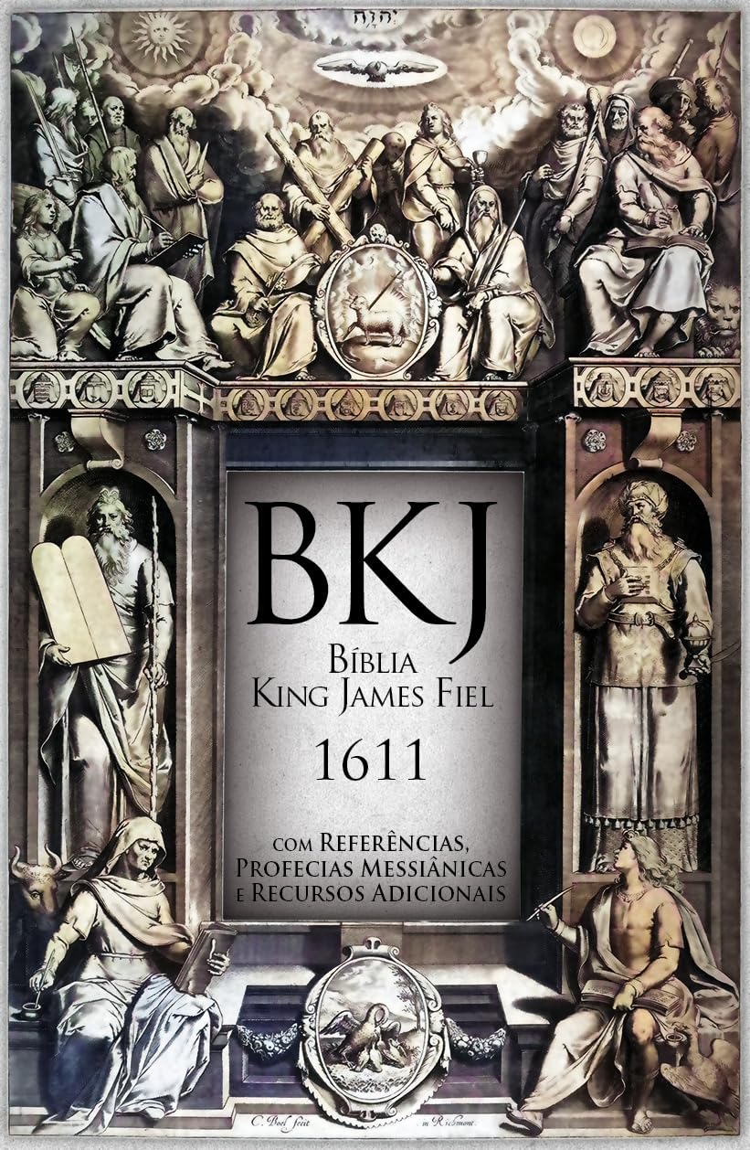 Biblia King James BKJ 1611 en portugais édition reliée