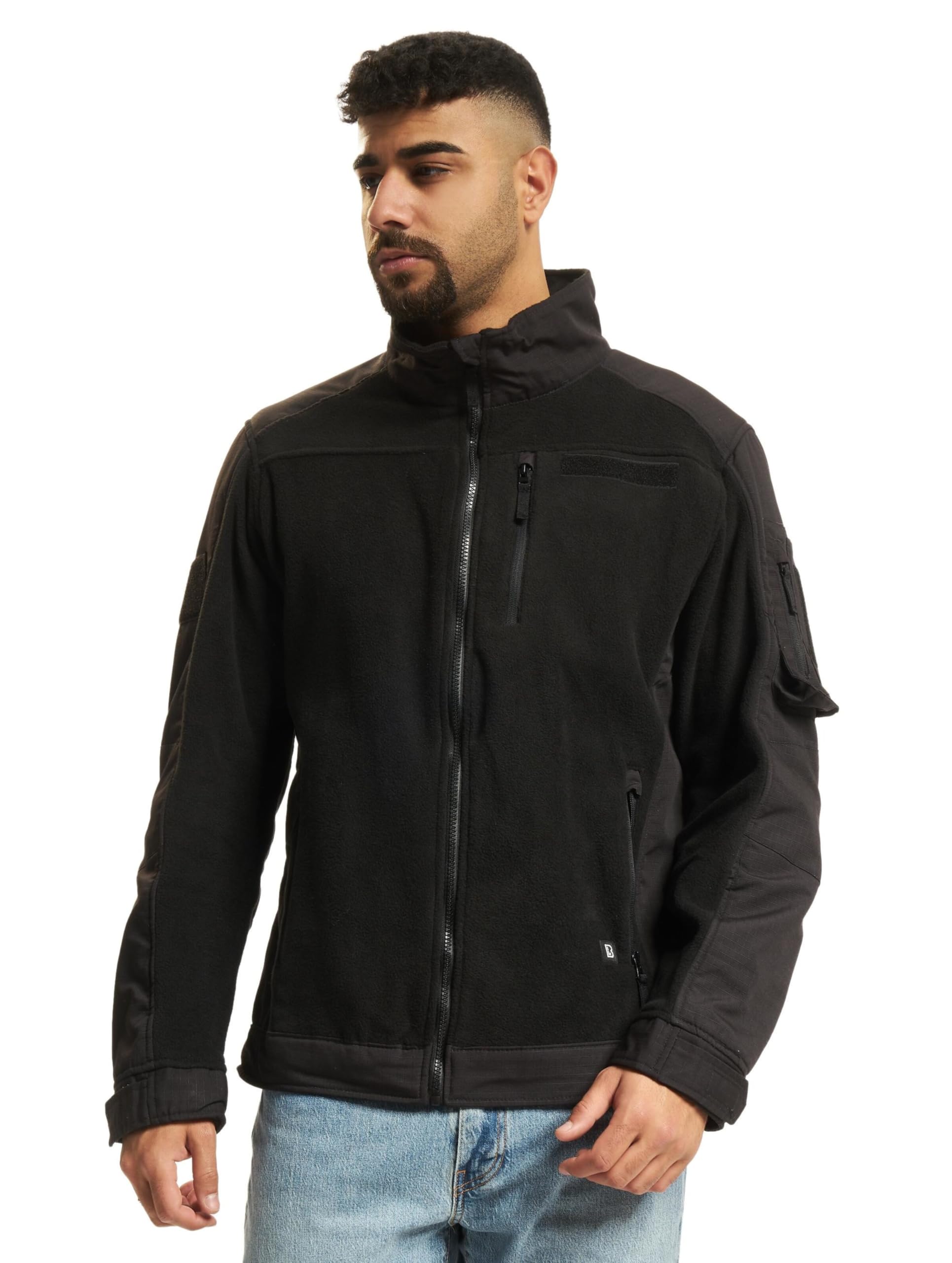 Giacca Invernale Brandit Teddyfleece Con Cappuccio – Modello Militare Per Caccia E Outdoor