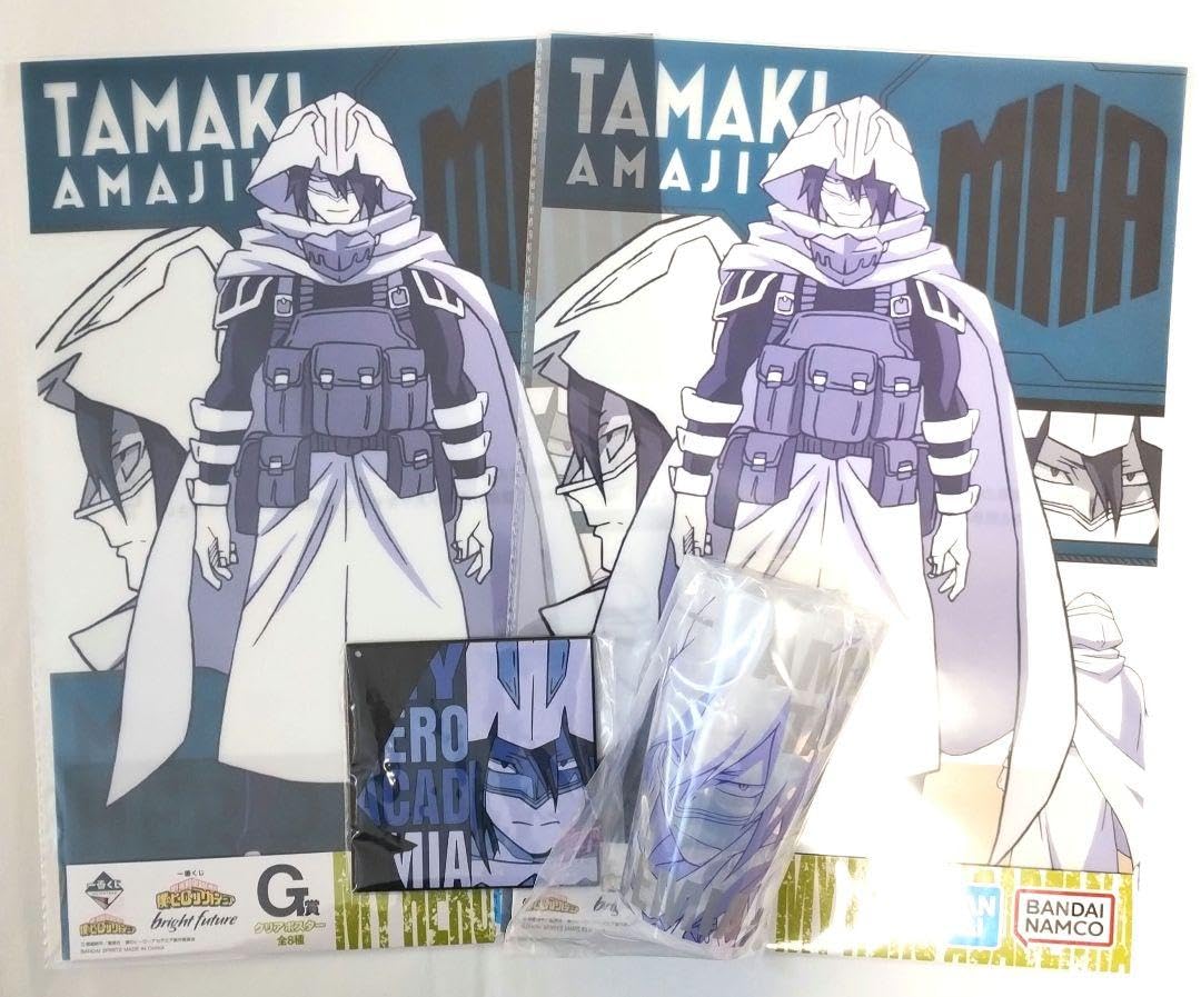 Amazon | 一番くじ ヒロアカ 天喰環 タンブラー クリアポスター