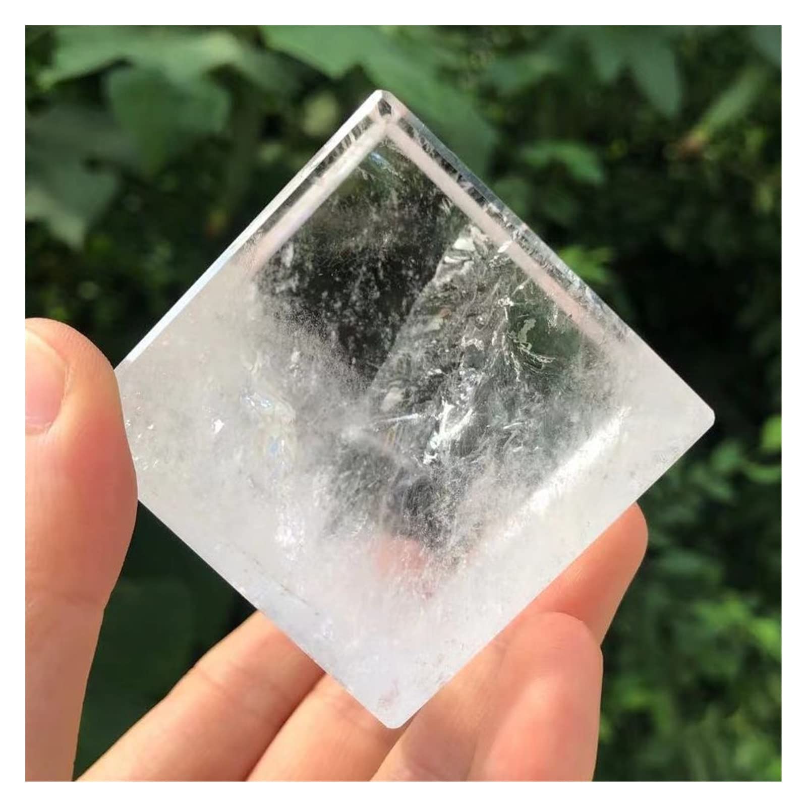 Piedras preciosas de cristal de cuarzo transparente de 4,9 cm, sólidos platónicos, piedra geométrica sagrada, artesanías talladas, adornos for hacer joyas Inicio Colecciones ( Size : One Size )