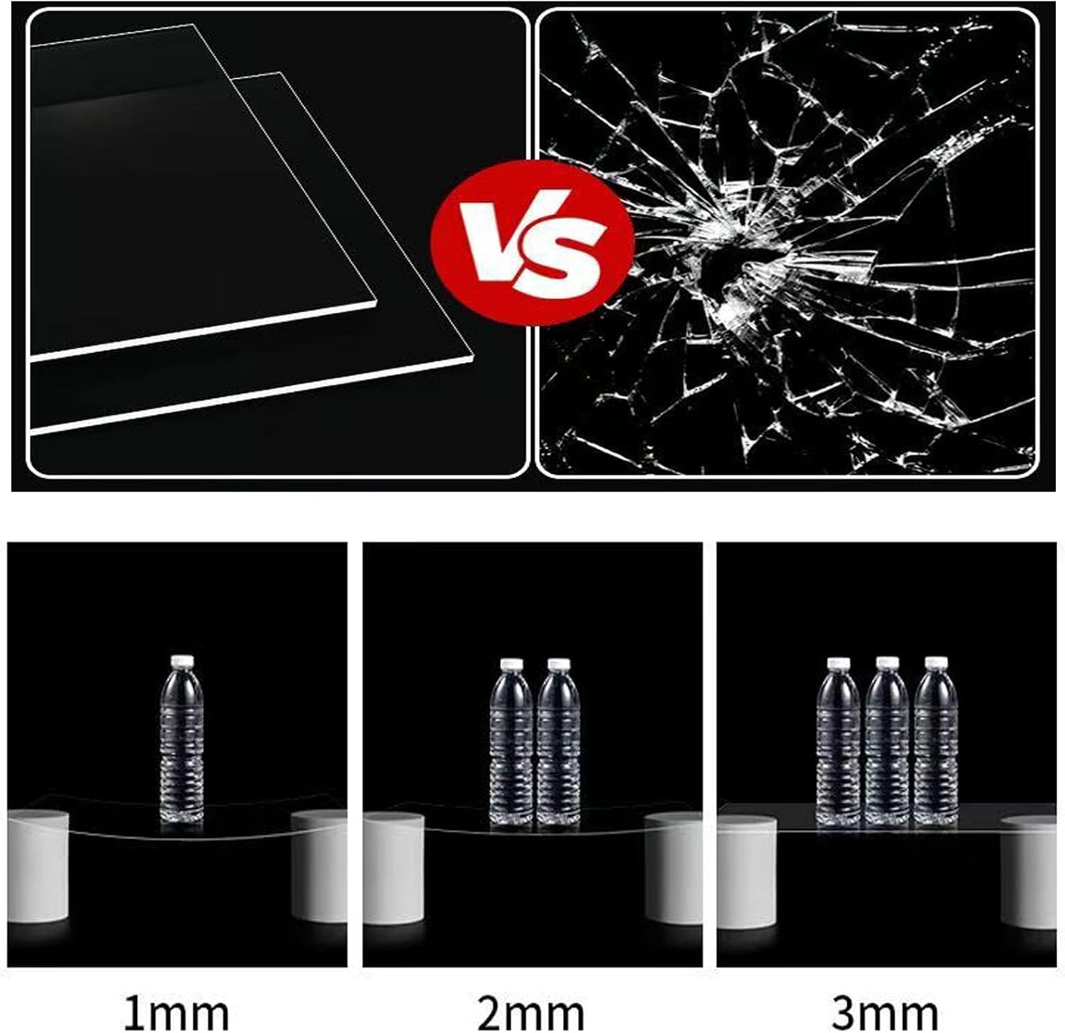 Acrylic Display Case for Lego 31153 Variety of Luxury Houses Model,dustproof Storage Box, Transparent Storage Case,Compatible with Lego31153. (Model Not Included) (3mm-backspray1) image 4