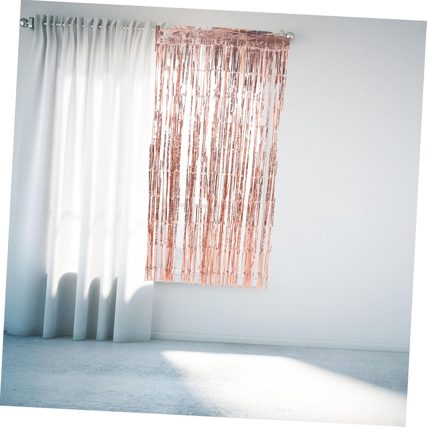 DECHOUS Streamers Party Decorations Foil Curtain Backdrop Birthday Wedding Decorations Fringe Curtain