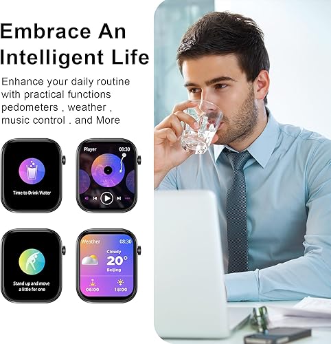 Miniatura 6 de Smart Watch(AnswerMake Call),1.90" HD Smart Watches for Men Women, Activity Trackers and Smartwatches for Android ios, SpO2Heart Rate MonitorSleep